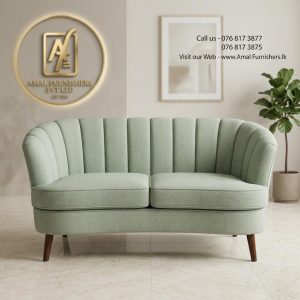 Elegant Mint Green Accent Sofa