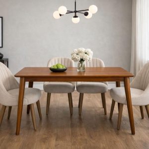 Solid Wood Dining Table Set